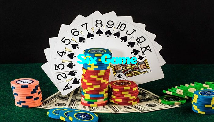 Six Game casino presented on mobile device in Pakistan with slots and live games